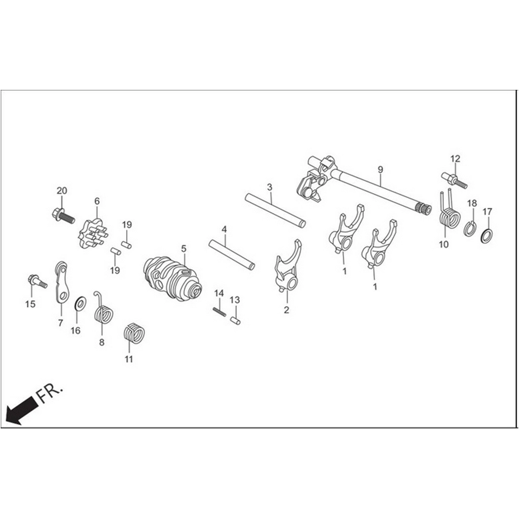 HERO HUNK VITES DEGISTIRME CATALI SAG-SOL #HR-ORT F2590